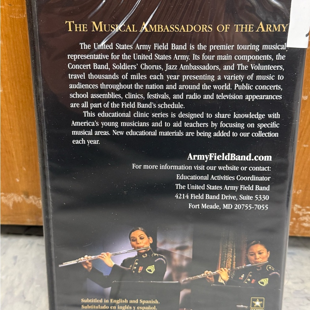 Flute Fundamentals DVD by The United States Army Field Band - Picture 2 of 2